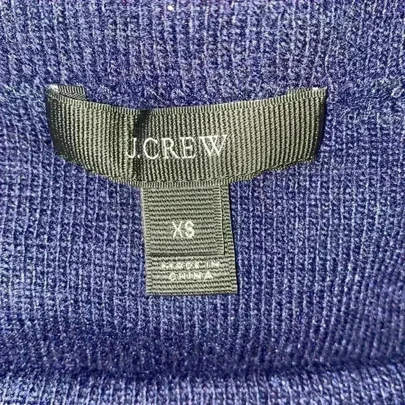 J Crew wool blend embellished neckline sweater - Picture 4 of 5